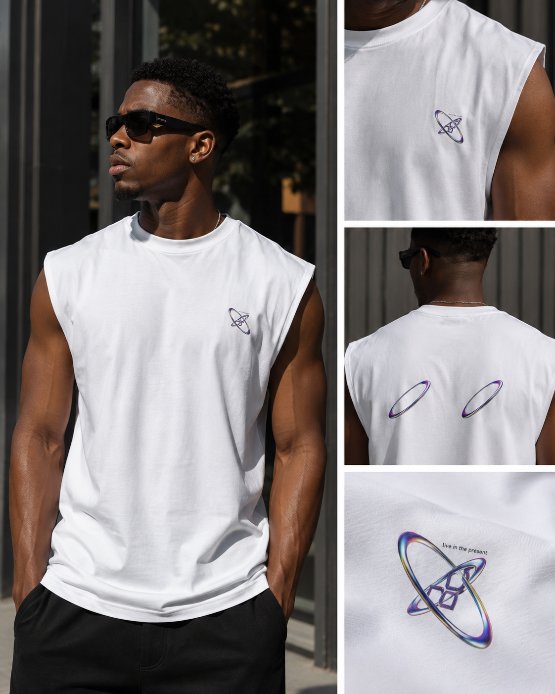 Sleeveless t-shirt